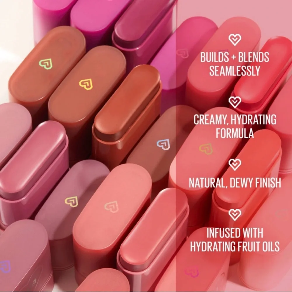 Kaja Dewy Bar Cheek & Lip Multi Balm, Berry Sparkler Blendable #korean #kaja